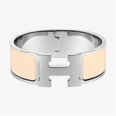 hermes large h bracelet|authentic hermes clic clac bracelet.